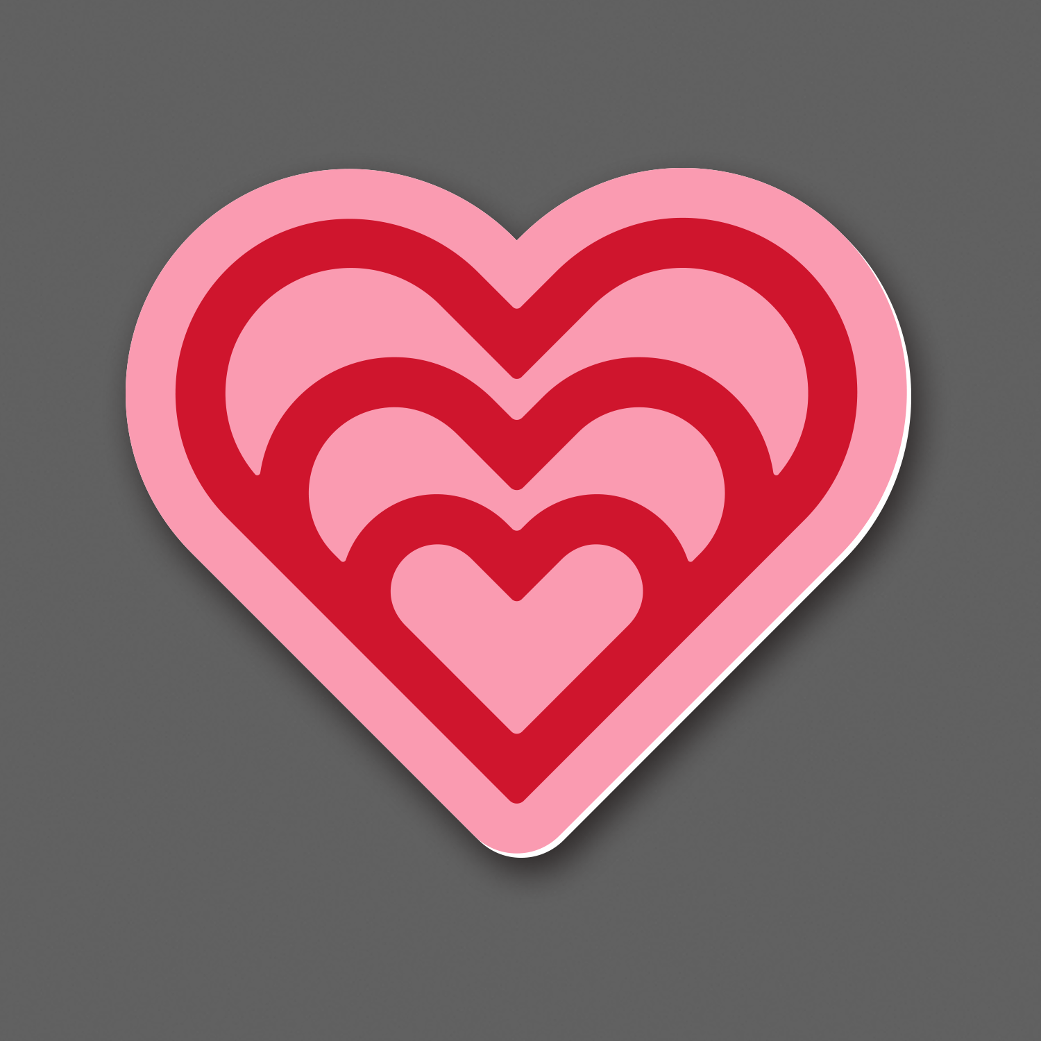 DDC-205 “Expanding Heart - Pink” Decal