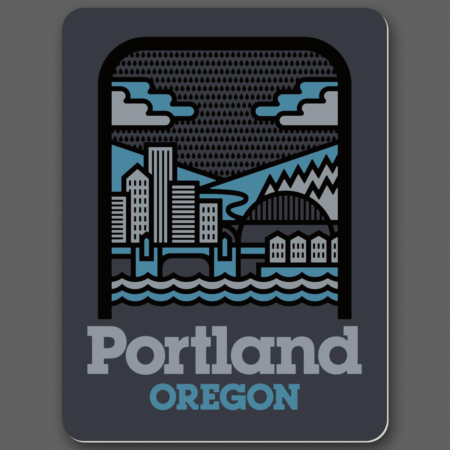 DDC-225 “Portland Rainy Day” Decal