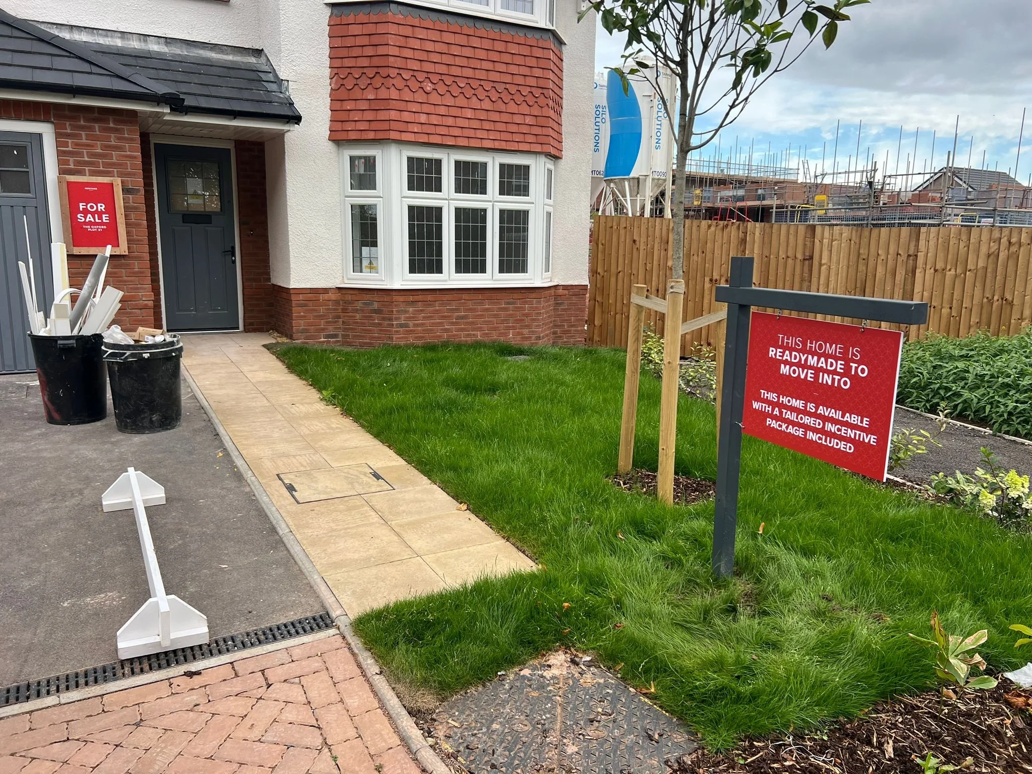 Gallows Post Sign for Redrow Homes