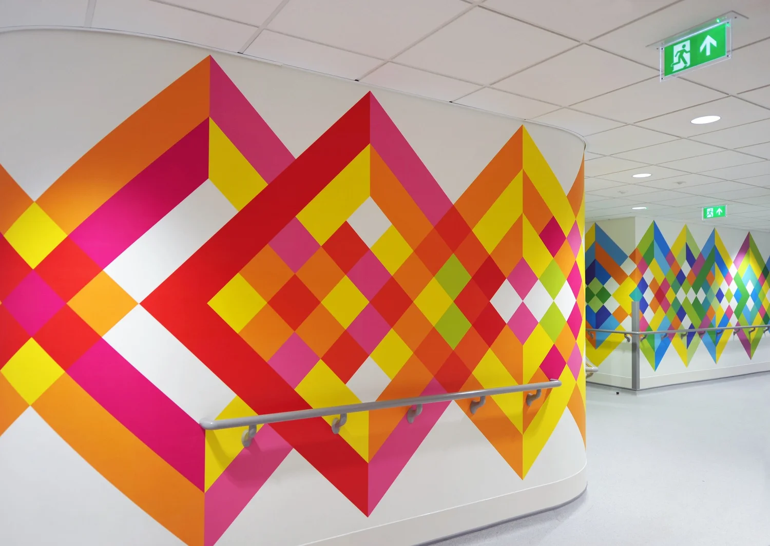 Rainbow Graphic Installation