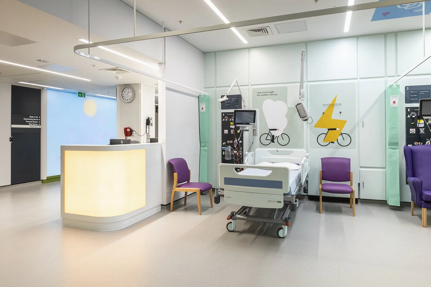 Hospital Wall Graphic