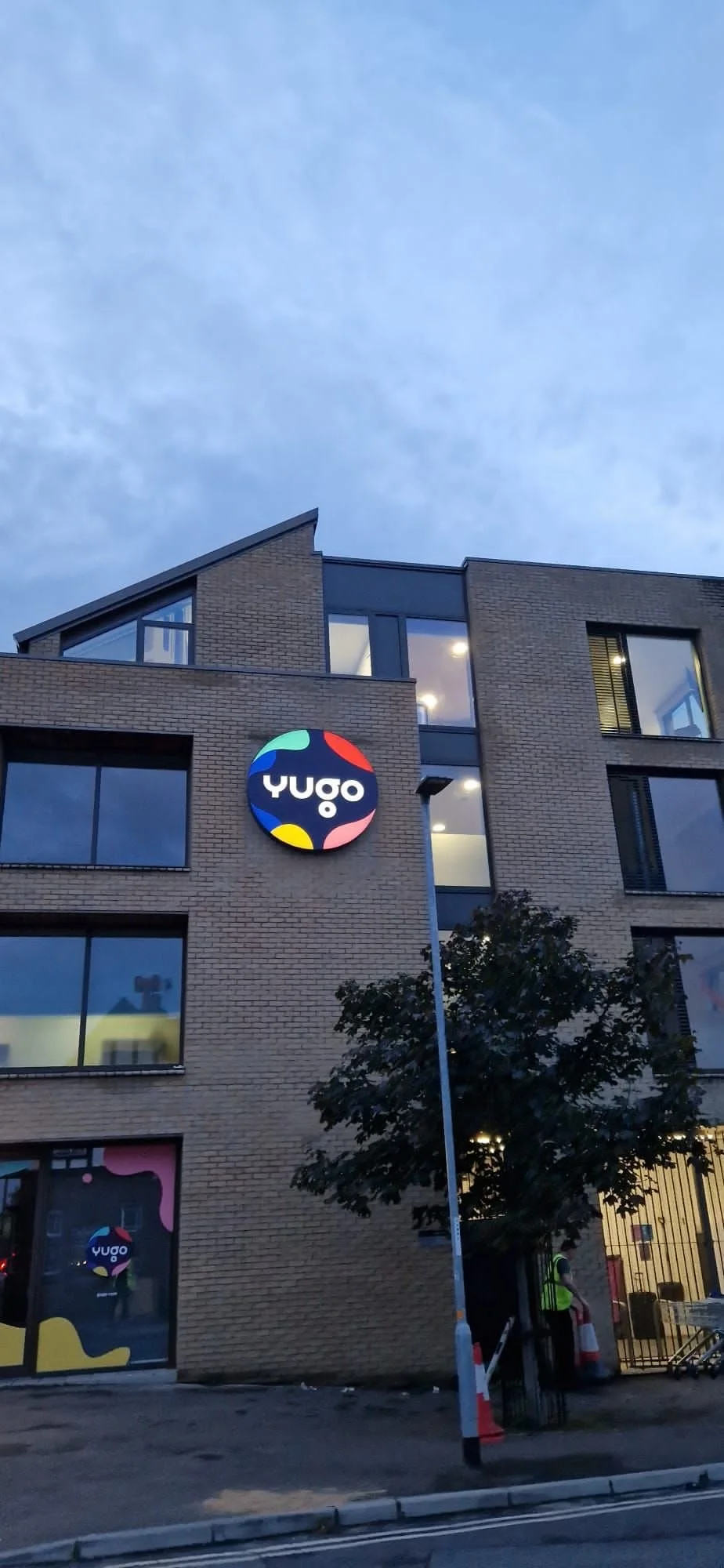 Internally illuminated back lit sign showing high-quality fabrication and smooth finish.