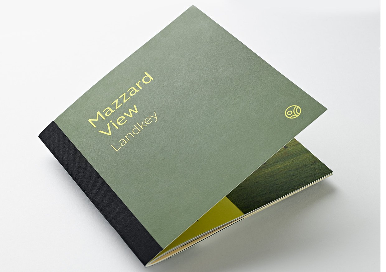 Believe In Devonshire Homes. Digital ink. Stapled with cloth tape bind.