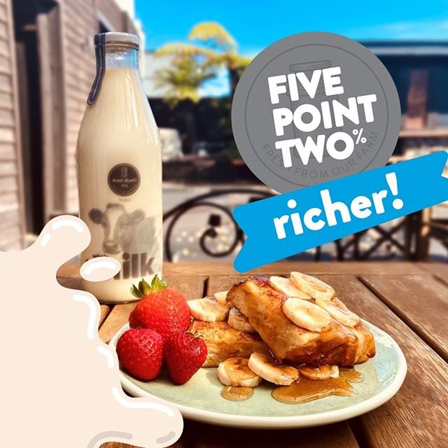 GET 5.2% RICHER WITH AUNT JEAN'S FRENCH TOAST
Which one's your favourite?
Leave a 🍯 for Honey Almond
Leave a 🍌 for Banana Maple
We've been in the kitchen with our Aunt Jean's whole milk (5.2% milk fat!) whipping up the tastiest treats to inspire yo