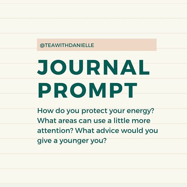 #teawithdanielle let&rsquo;s take some time to think today about how we protect our energy . Are you really good at this ? Or do you need a little more practice 
#teawithdanielle #positivitea #blackfemaletherapist
#blackmentalhealthmatters #blackment