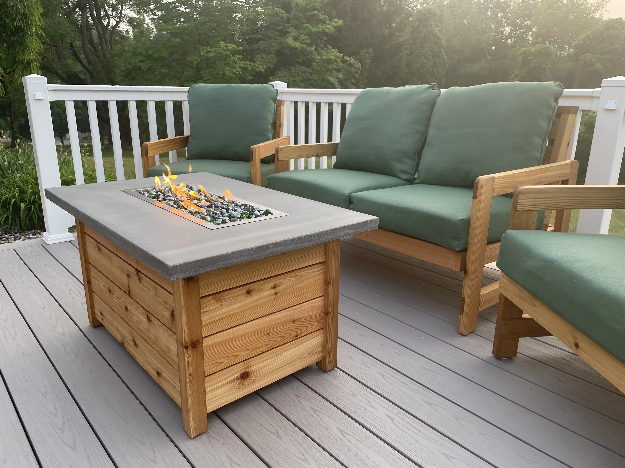 Patio Fire Table Build Plans — John Builds It
