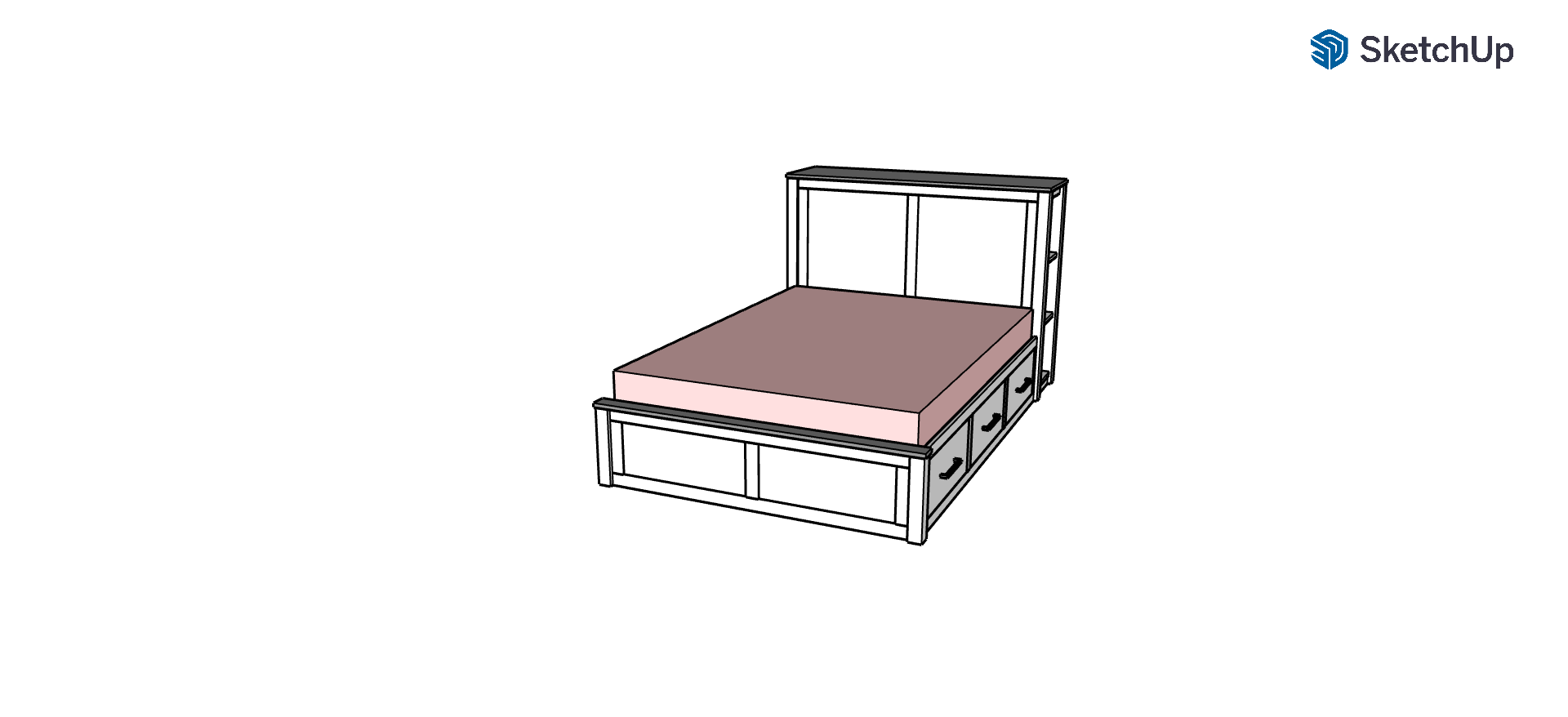 Storage Bed Build Plans - Size Full