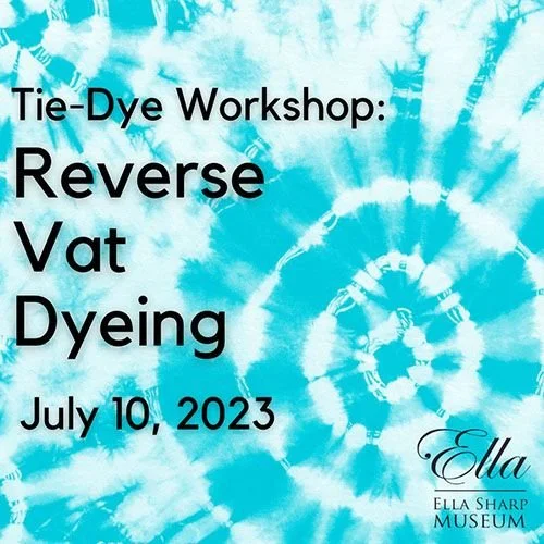 WORKSHOP: Reverse dyeing with resists!