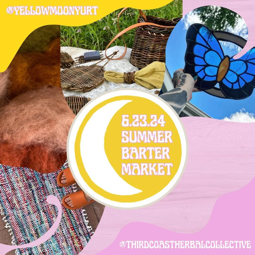 Yellow Moon Yurt BARTER MARKET