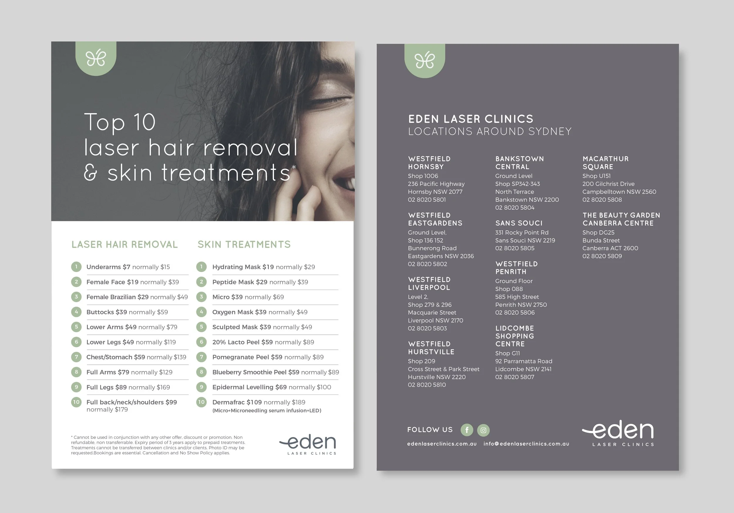 Eden Laser Clinics — The Creative Kit