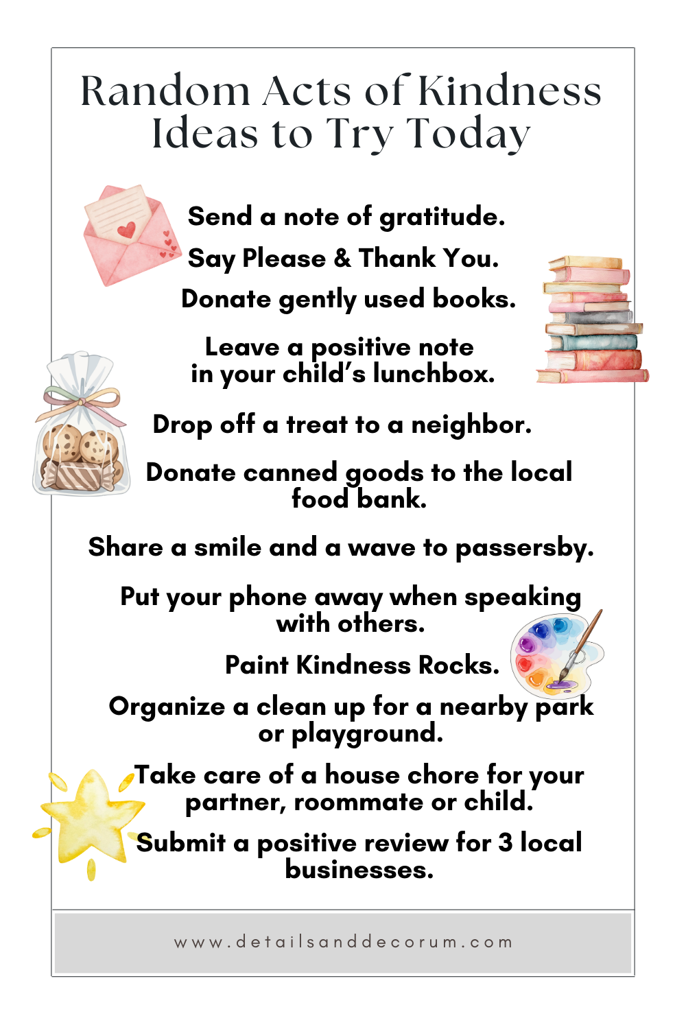 What Is Kindness Examples 17 Ways to Celebrate Random Acts of Kindness Day — Courtney Opalko ...