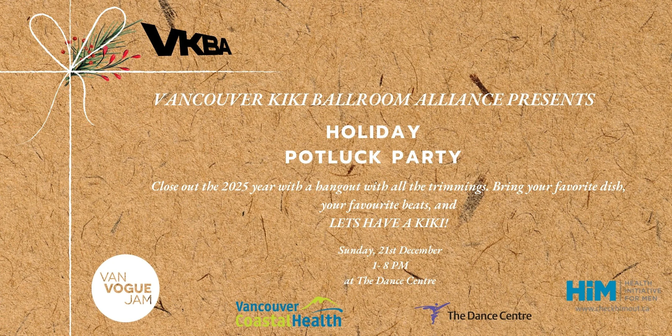 VKBA Holiday Potluck