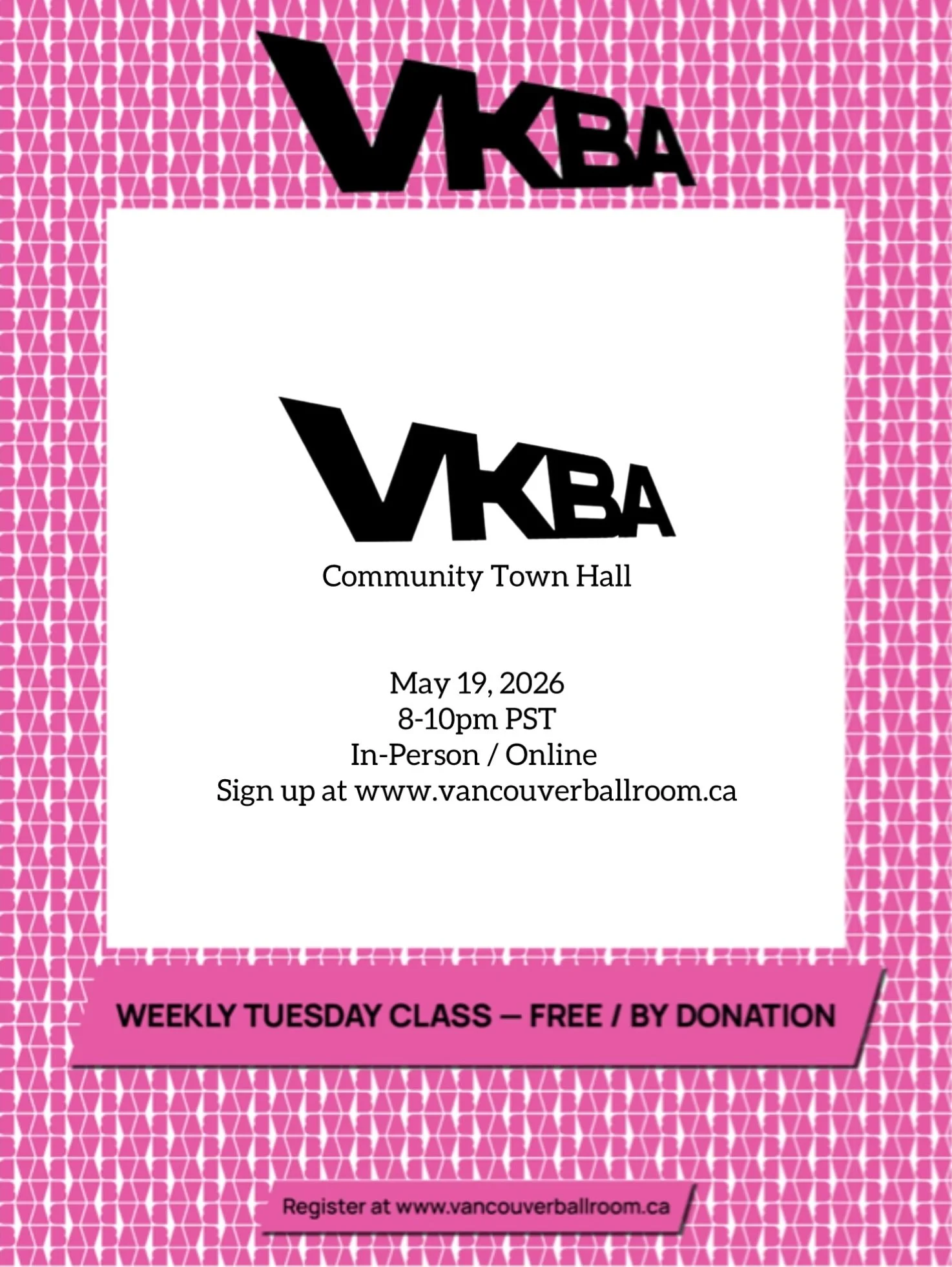 VKBA Town Hall