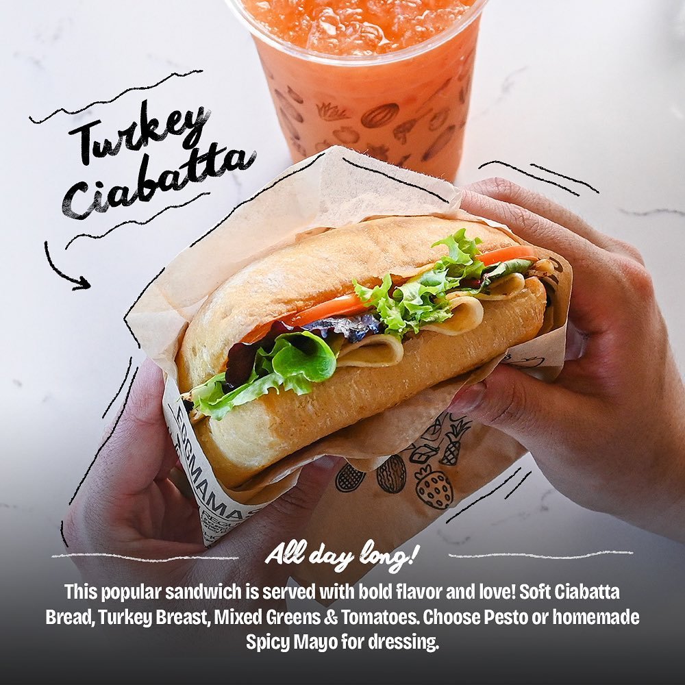 Indulge in the classic goodness of our Turkey Ciabatta! 🥪 This popular sandwich is a taste sensation you won&rsquo;t want to miss at Juiceus! 🧡✨🔝

Order now through&nbsp;@juiceus_&nbsp;app! Link in bio.

#rgv&nbsp;#rgvfood&nbsp;#area956&nbsp;#inst