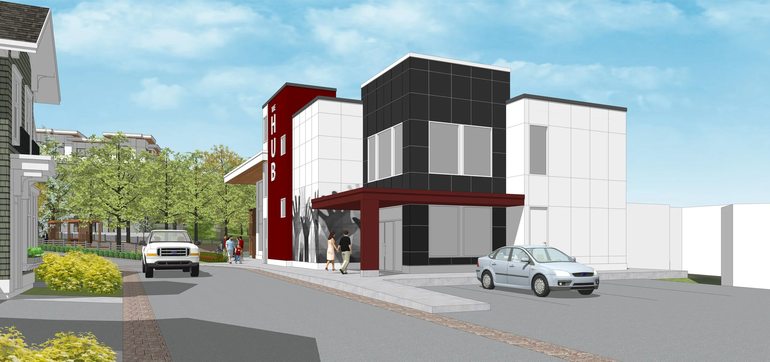 Sketchup Render - Community Center
