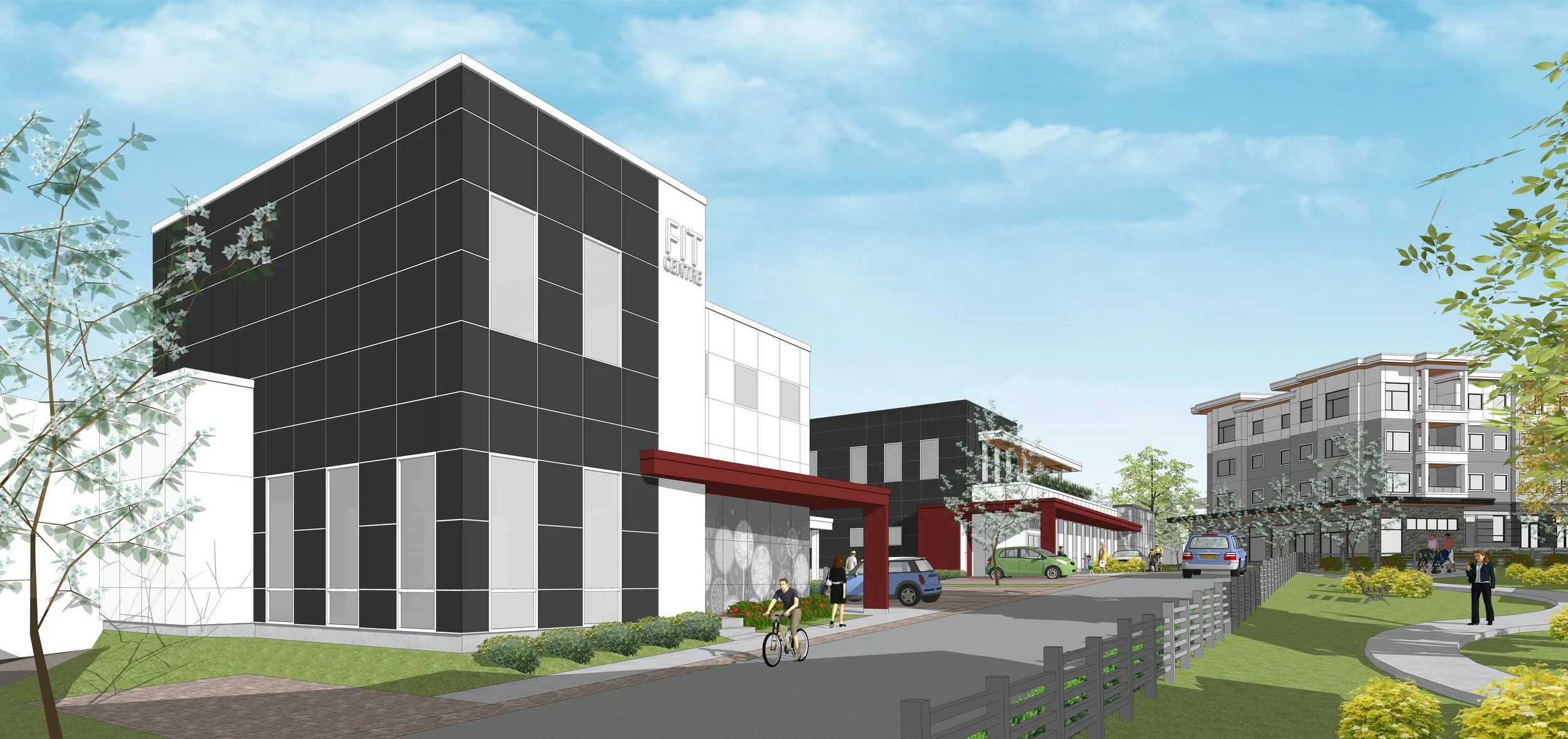 Sketchup Render - Fitness Center