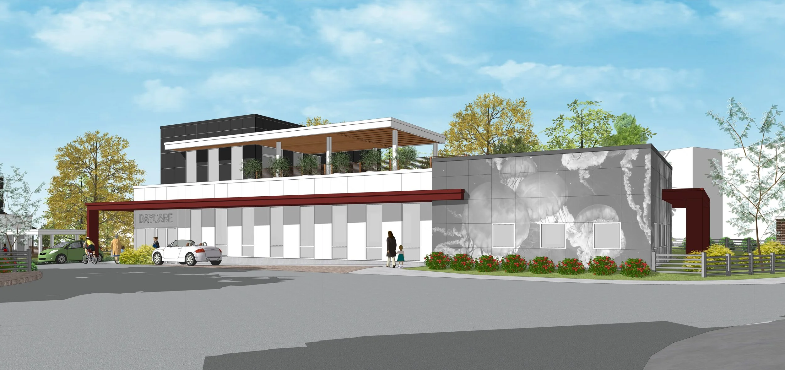 Sketchup Render - Daycare