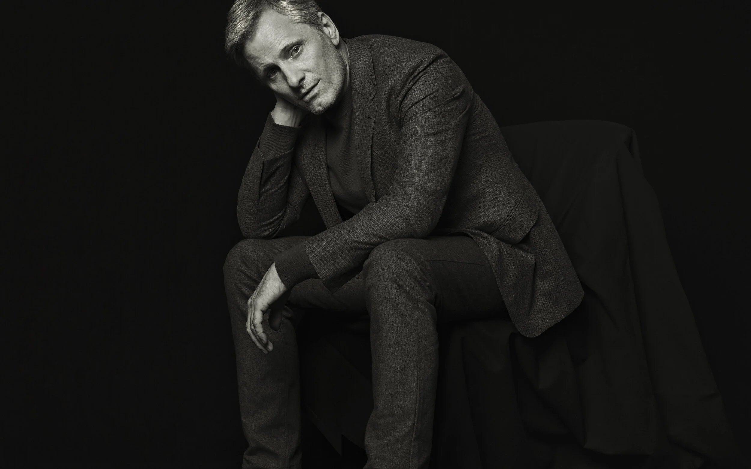 Viggo Mortensen for Scandinavian Traveler photographed by Daniel Sahlberg and styled by Neda Rouhani.
