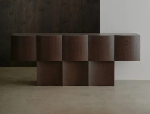 Lune Cabinet by Sabu Studio