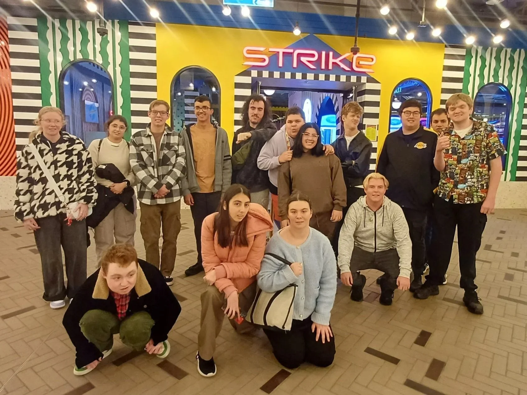 Bunji Experiences Youth Night at Strike bowling