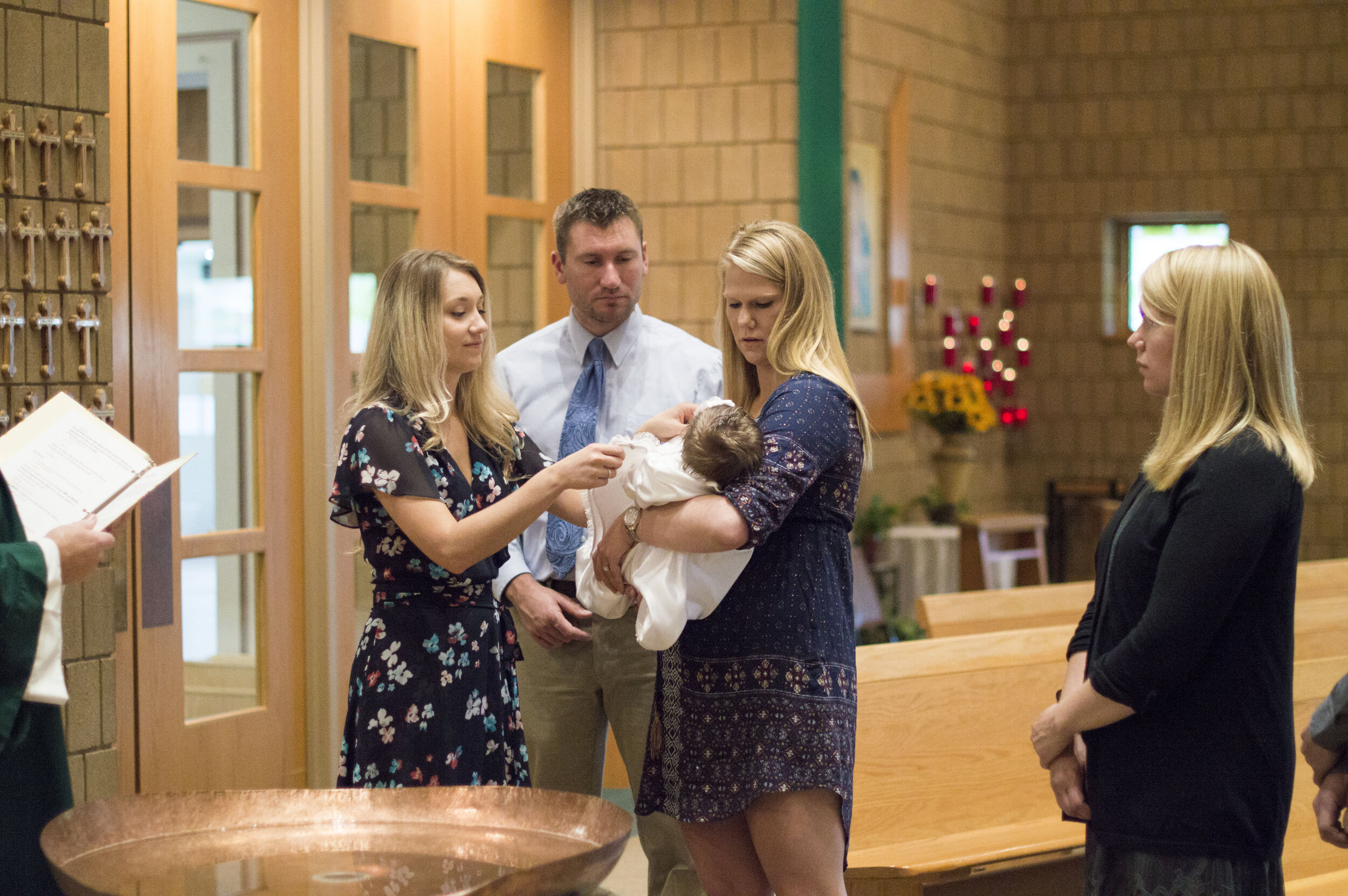Baptismal event photography - Fargo, ND