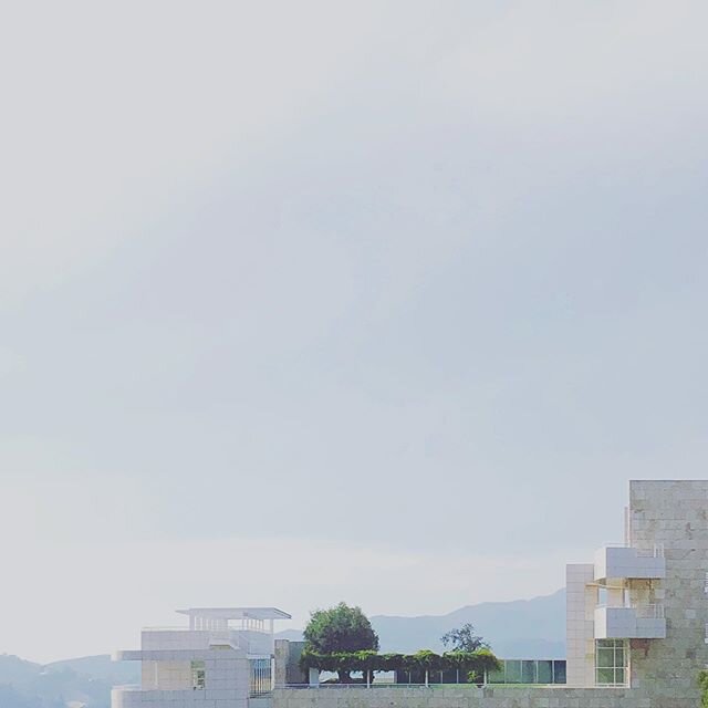 There is no bad angle at the Getty. Not one.