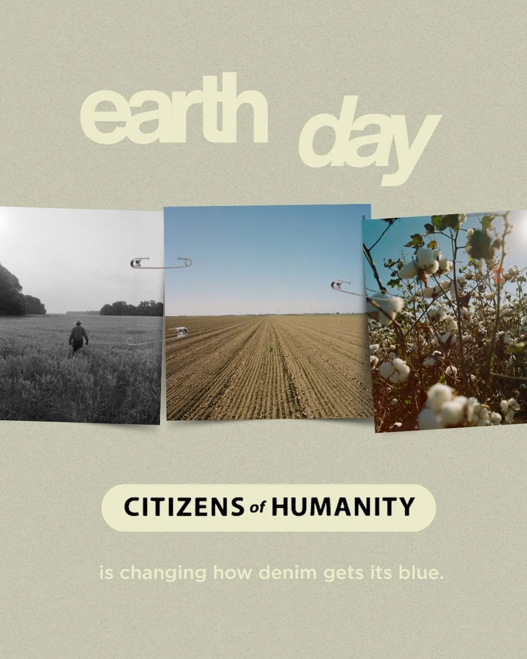 Denim that looks good and does good. Happy Earth Day. 🌍