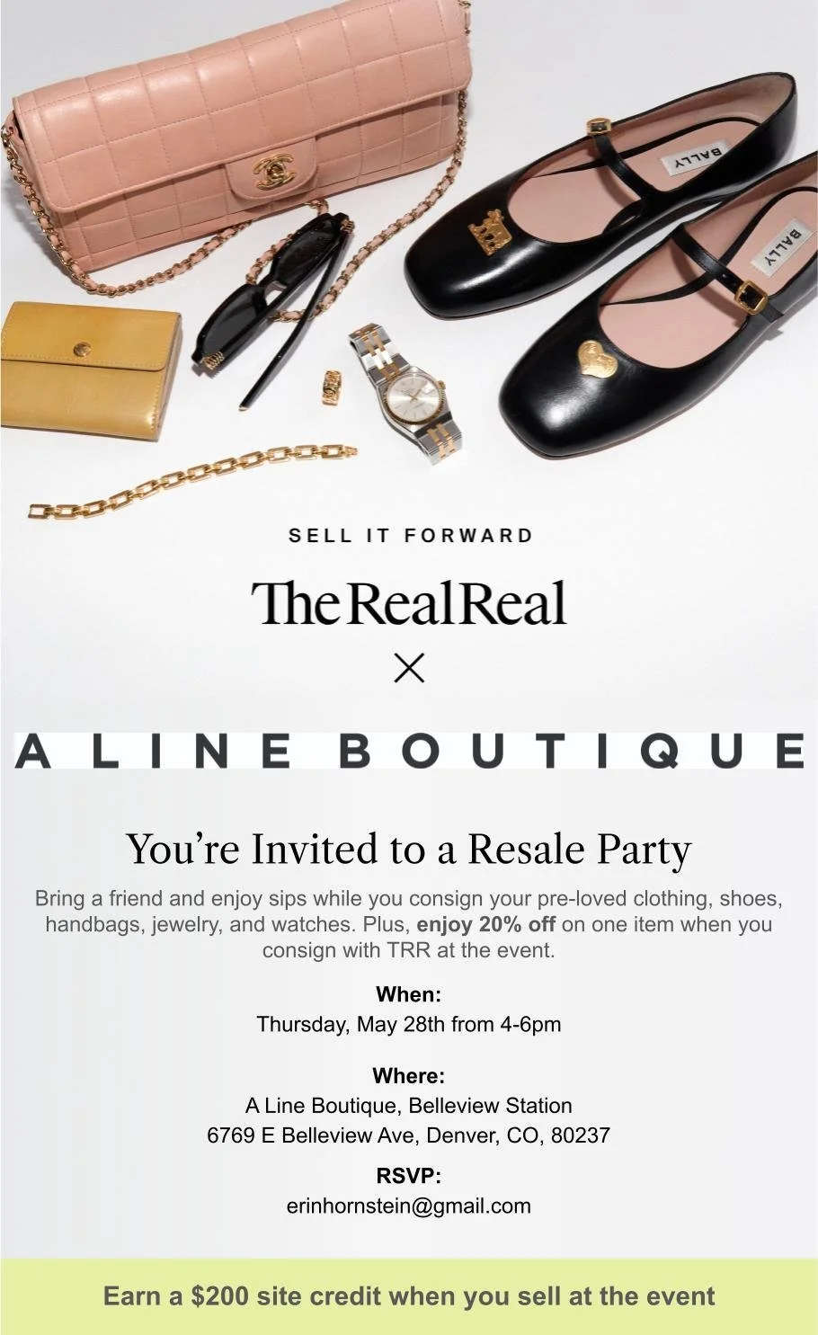 BS: Resale Event with The Real Real