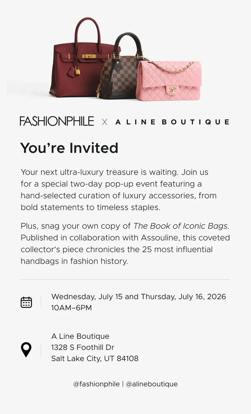 UT: FASHIONPHILE Pop Up