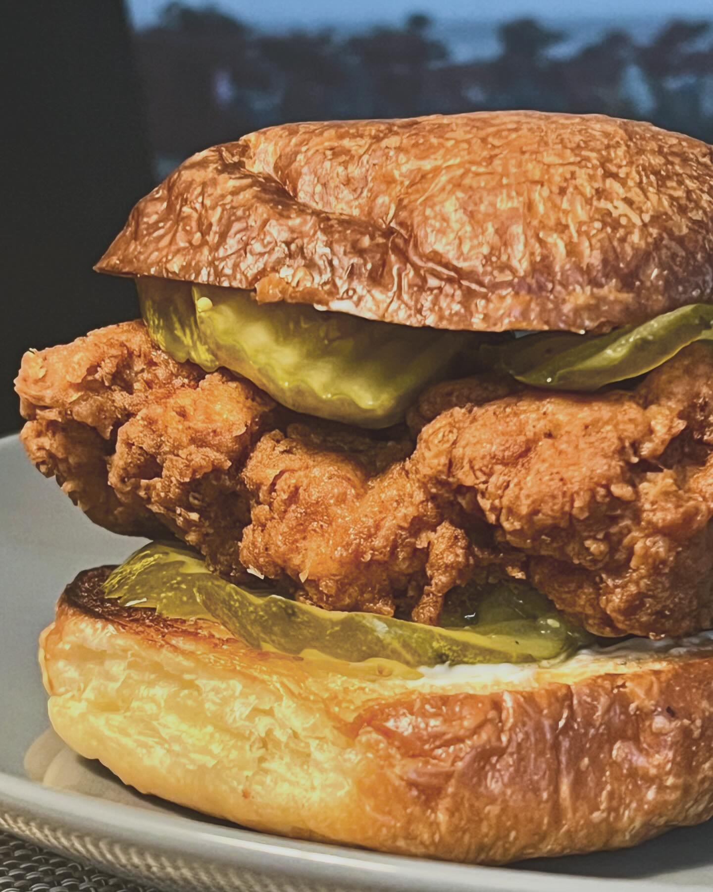 We made our very first ever Fried Chicken Sandwich with our sourdough brioche buns! Remarkably they turned out great and we&rsquo;ll be making this again soon! We&rsquo;ll be bringing more of these brioche buns to the farmers markets as grilling seas