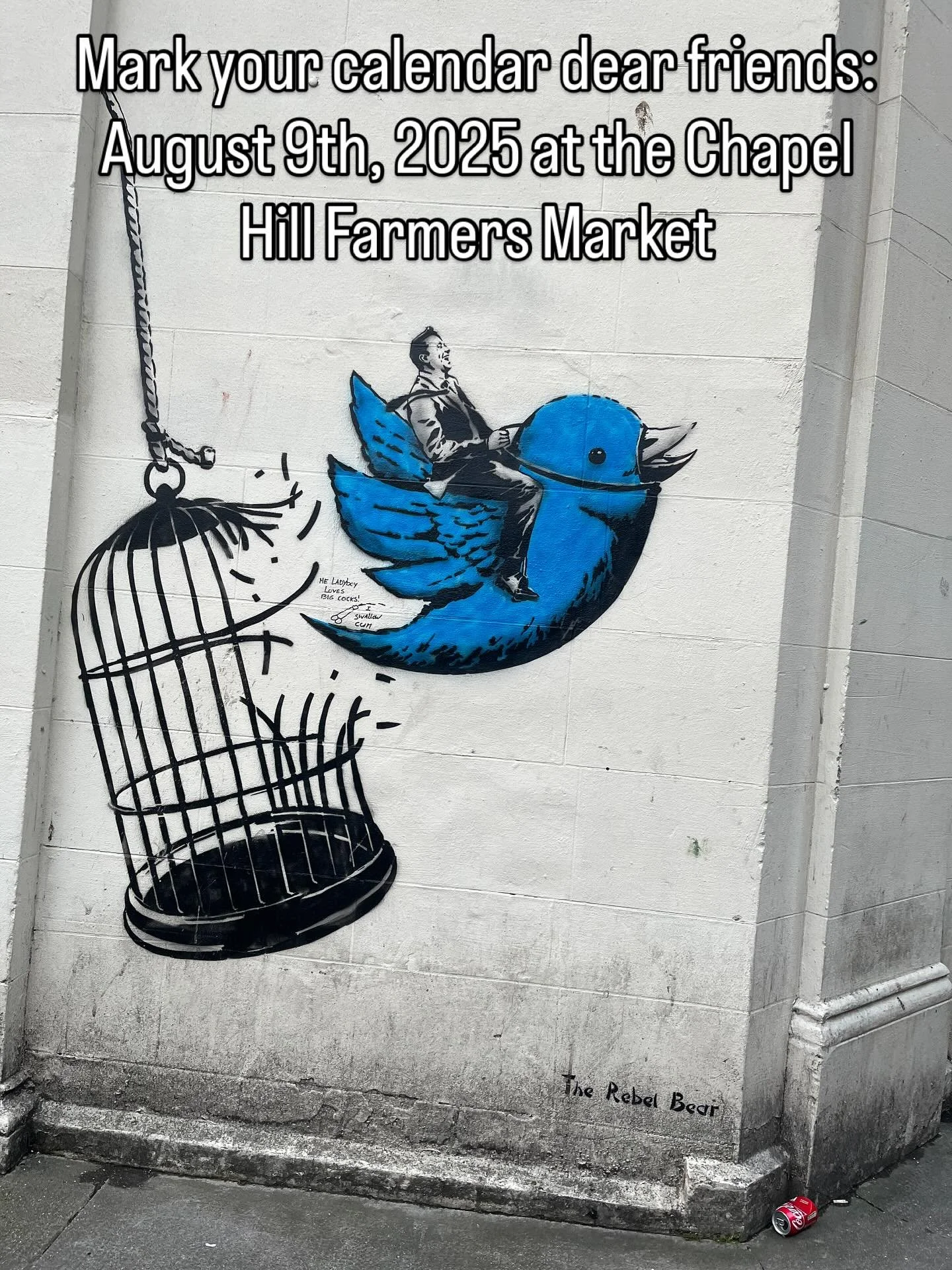 To our dear friends:

What an amazing 8 years we&rsquo;ve had. But, sometimes wonderful things end. August 9th will be our last farmers market! So come by these next two weeks to get your fill of Sour Bakery!

More details to come (but we had to get 