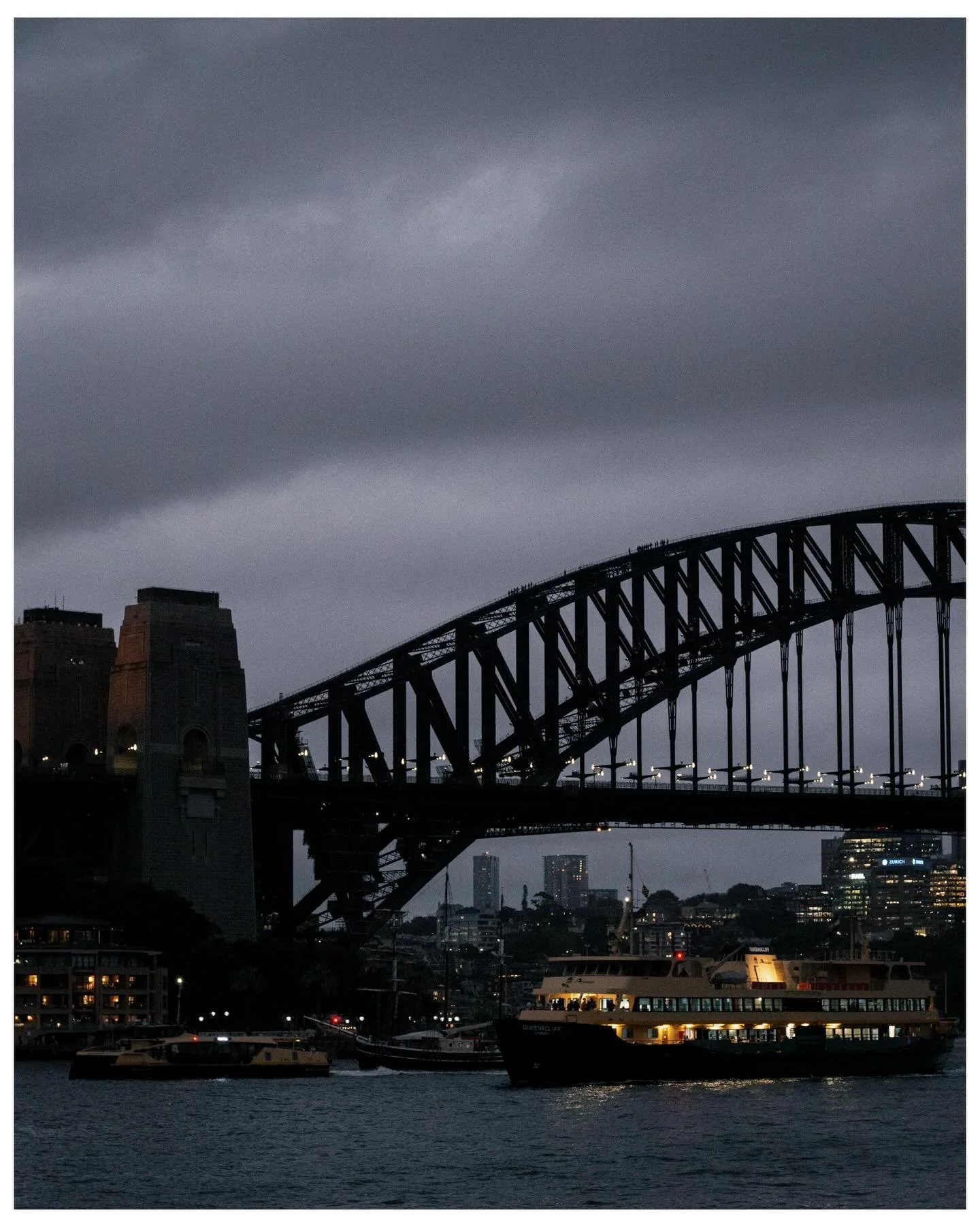 A normal cloudy day in #sydney #harbourbridge