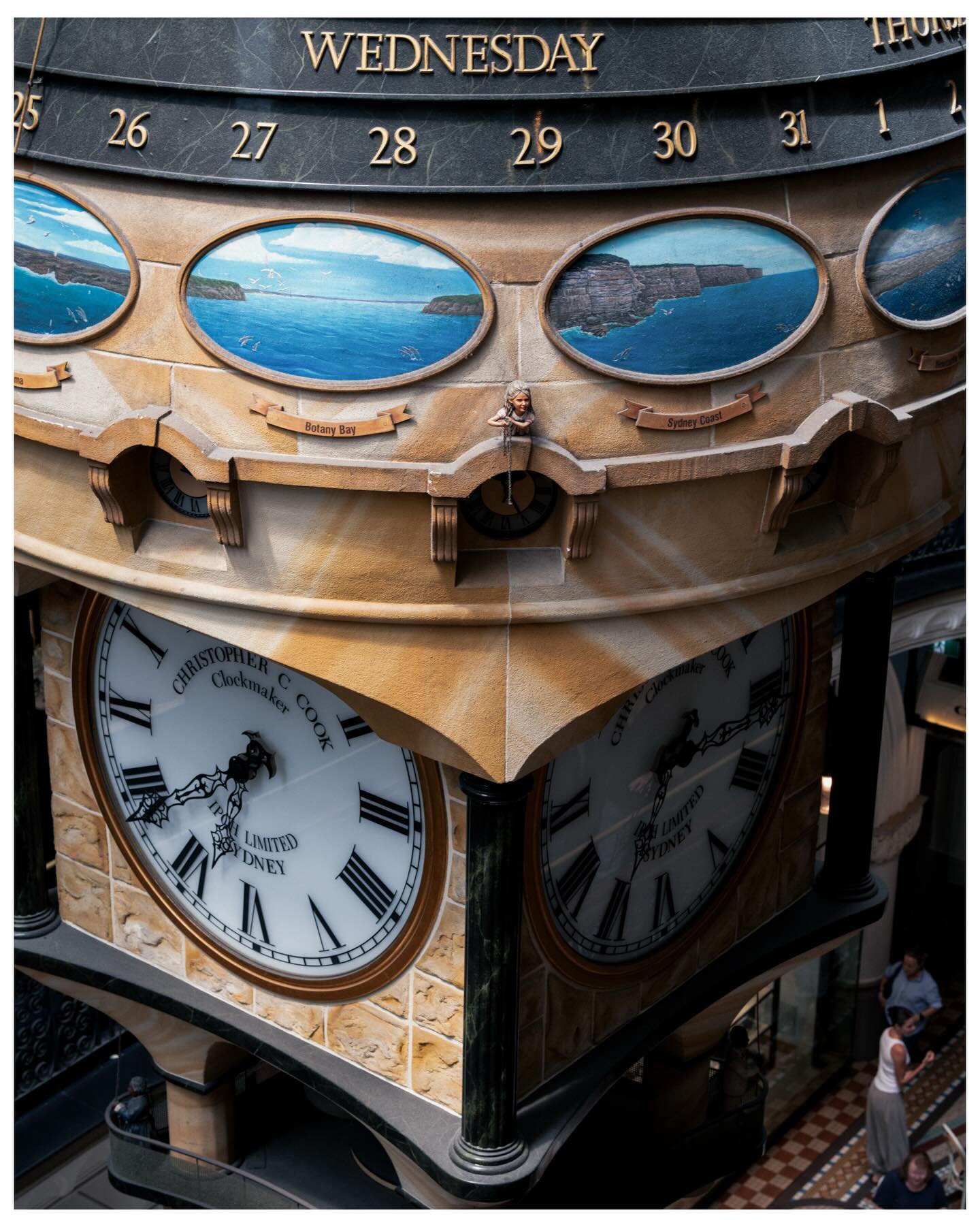 #qvb #sydney #clock #world #sydney🇦🇺