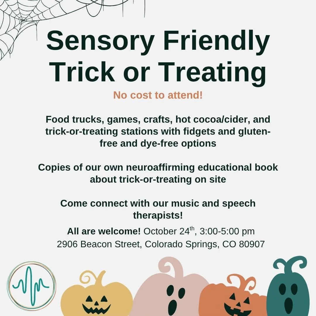 Resonate Fall Open House- Sensory Friendly Trick-Or-Treating!