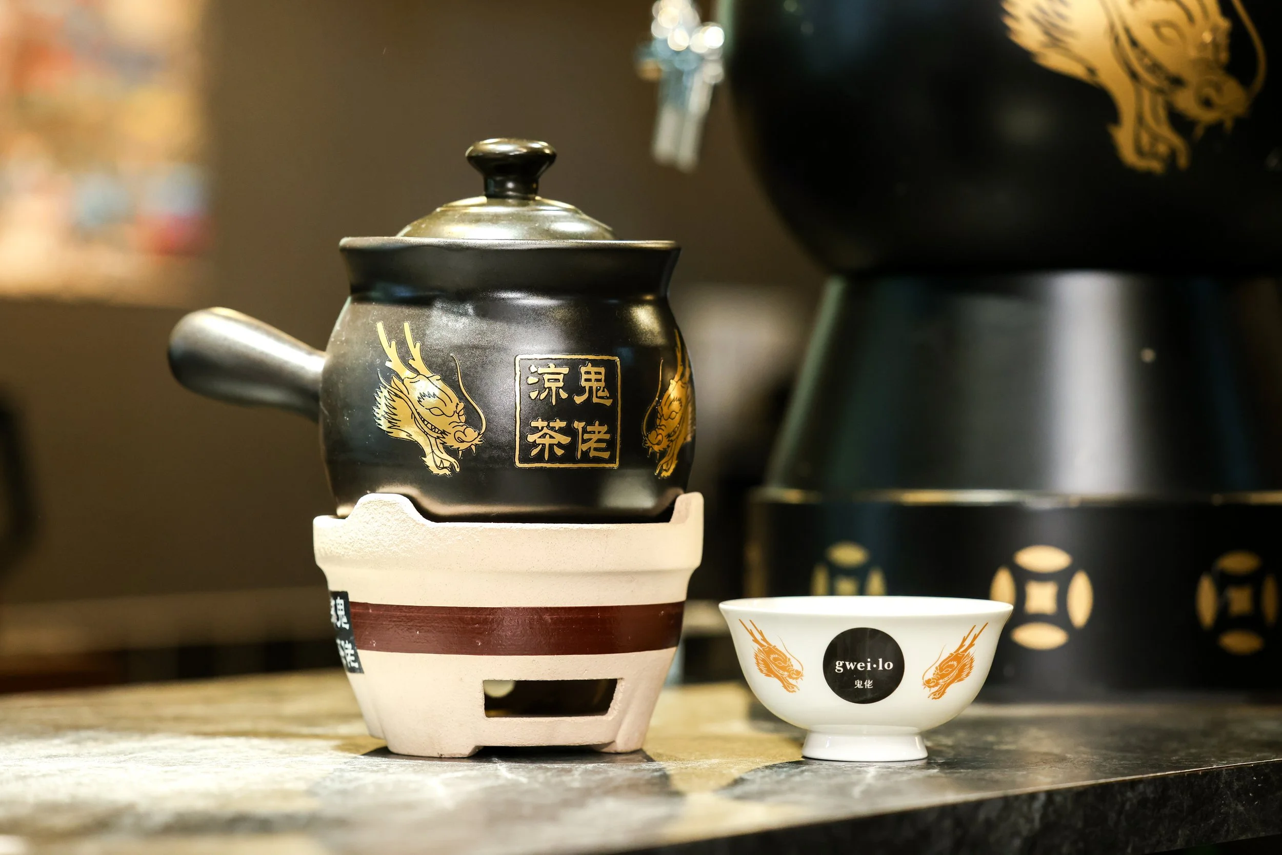 tea-infused cocktail