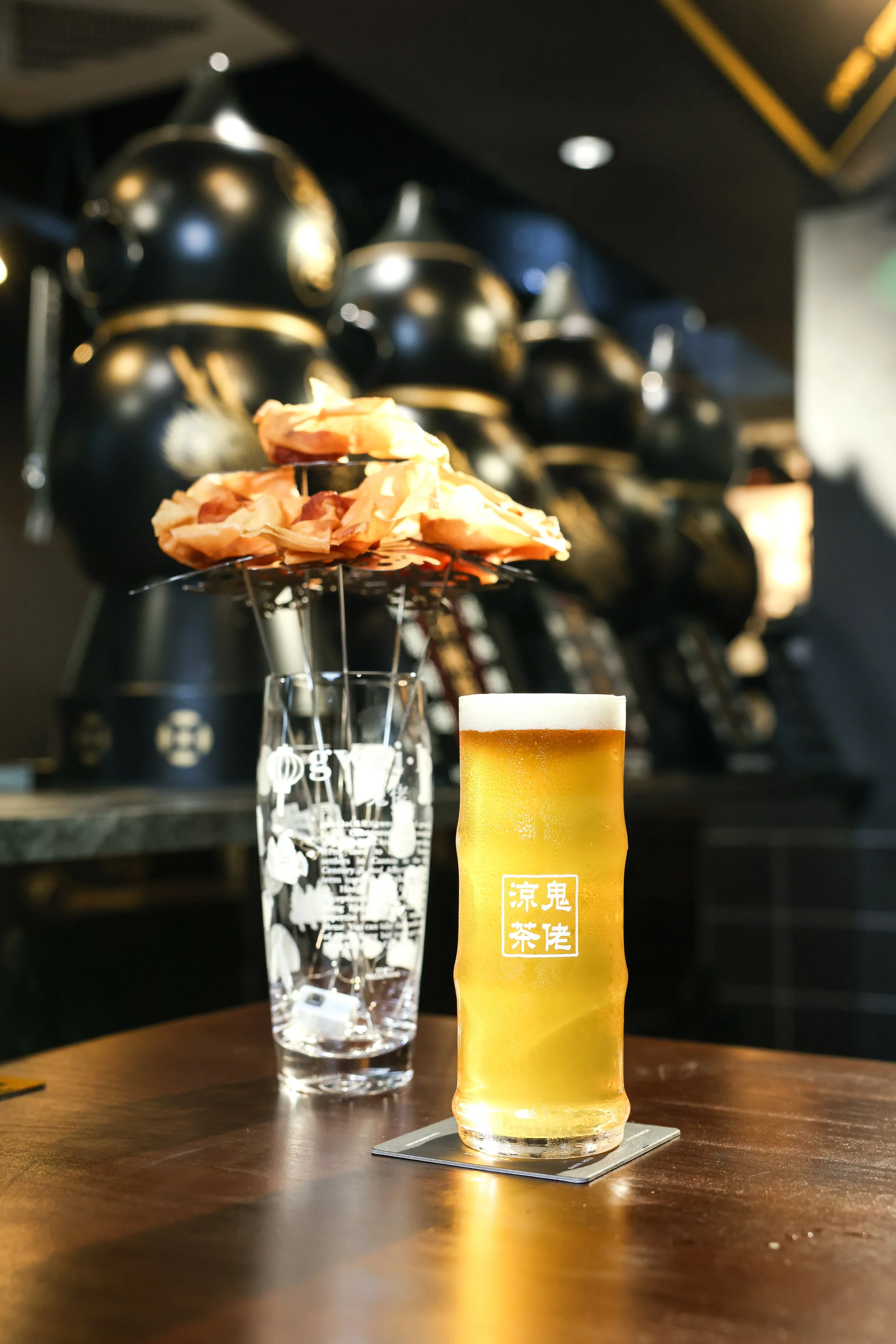 craft beer and flower