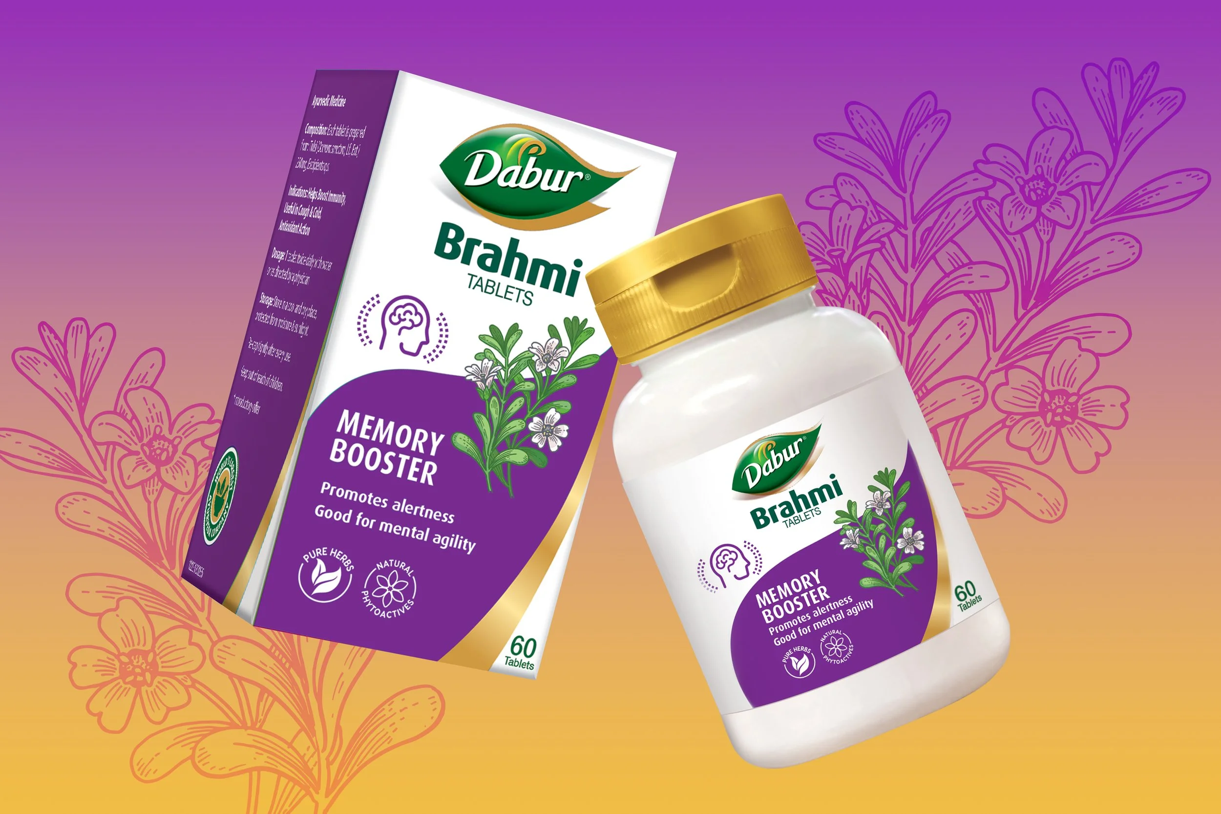 Dabur Herbs Packaging Design