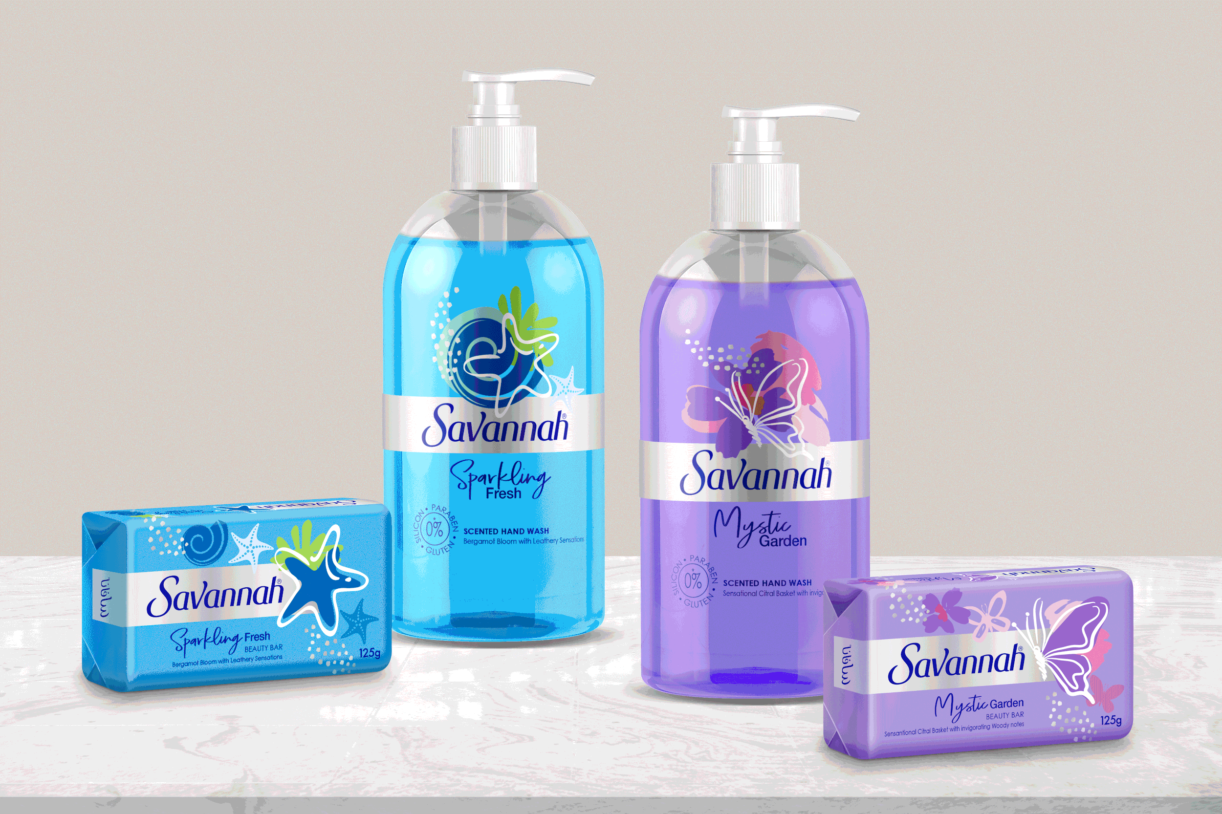 Savannah Soap and Handwash Glow Range — ZLATA CREATIVE