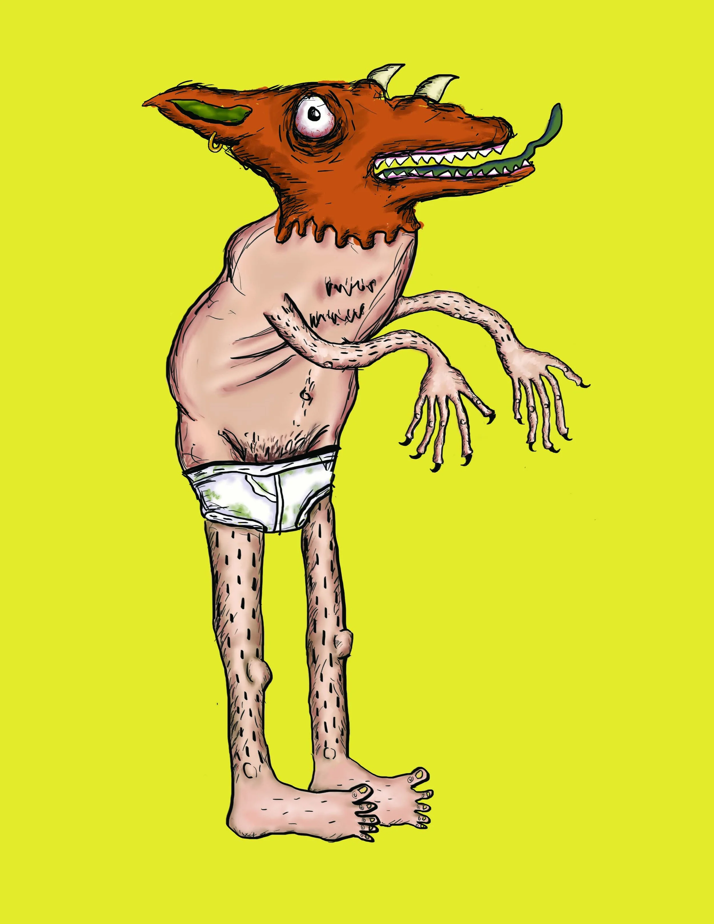 Character Design, 2018, Digital Illustration