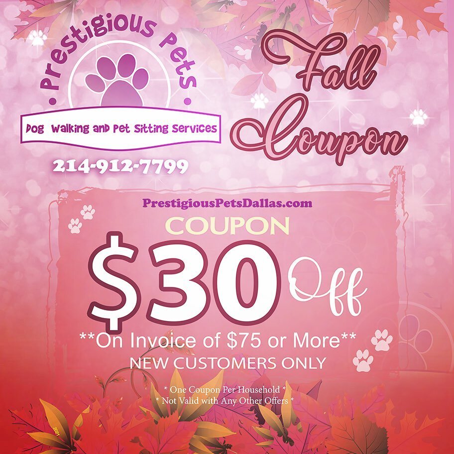 Holiday bookings are filling up fast! 🍁Book your pet care for the holidays now at the link in bio ✅🐾
.
.
.
.
.
.
.
.
.
.
#petcare #petsittingservices #catsittingservice #dogwalkingservice #welovepets #holidayseason  #newcustomercoupon #couponlife