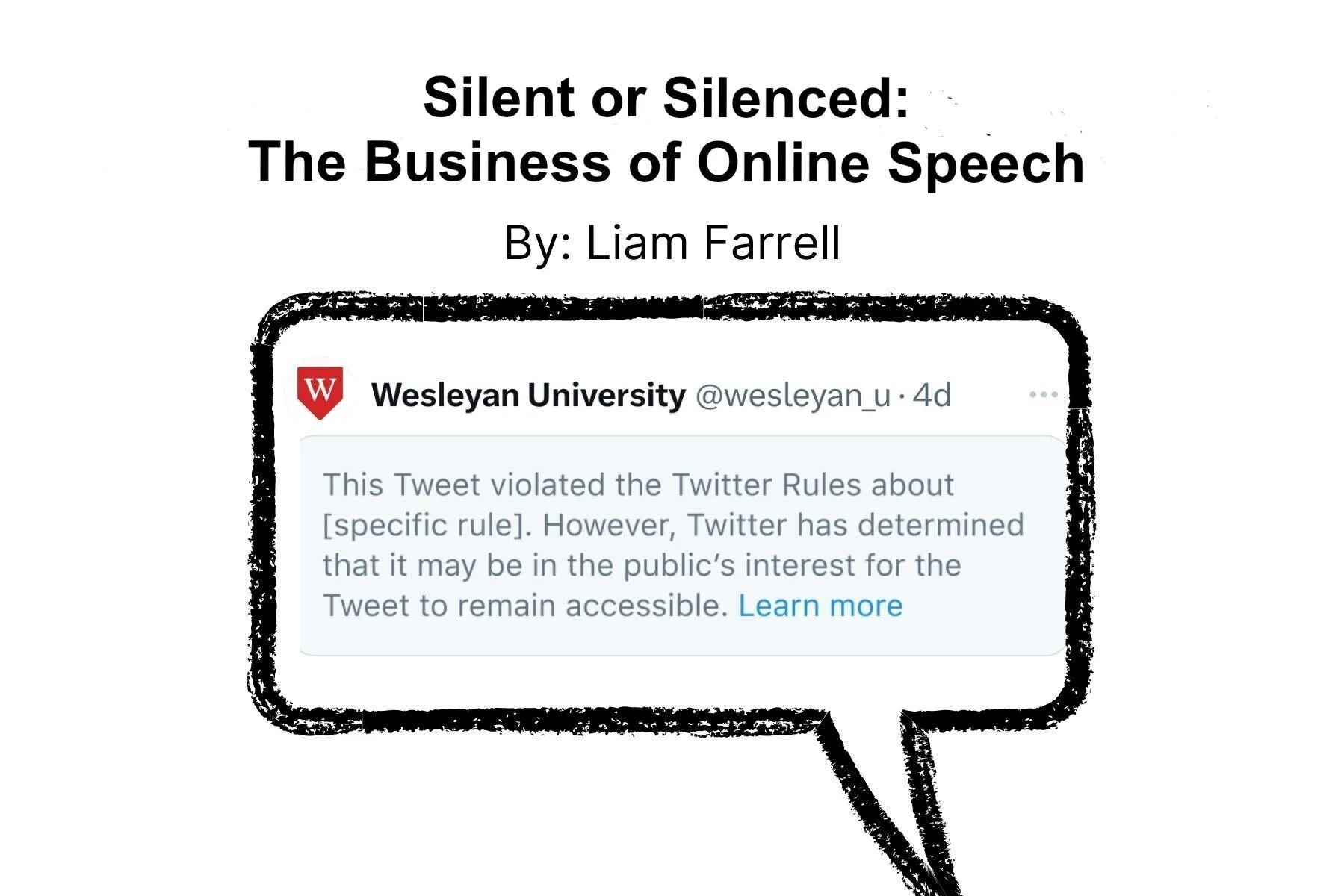 &nbsp;Silent or Silenced: The Business of Online Speech 
