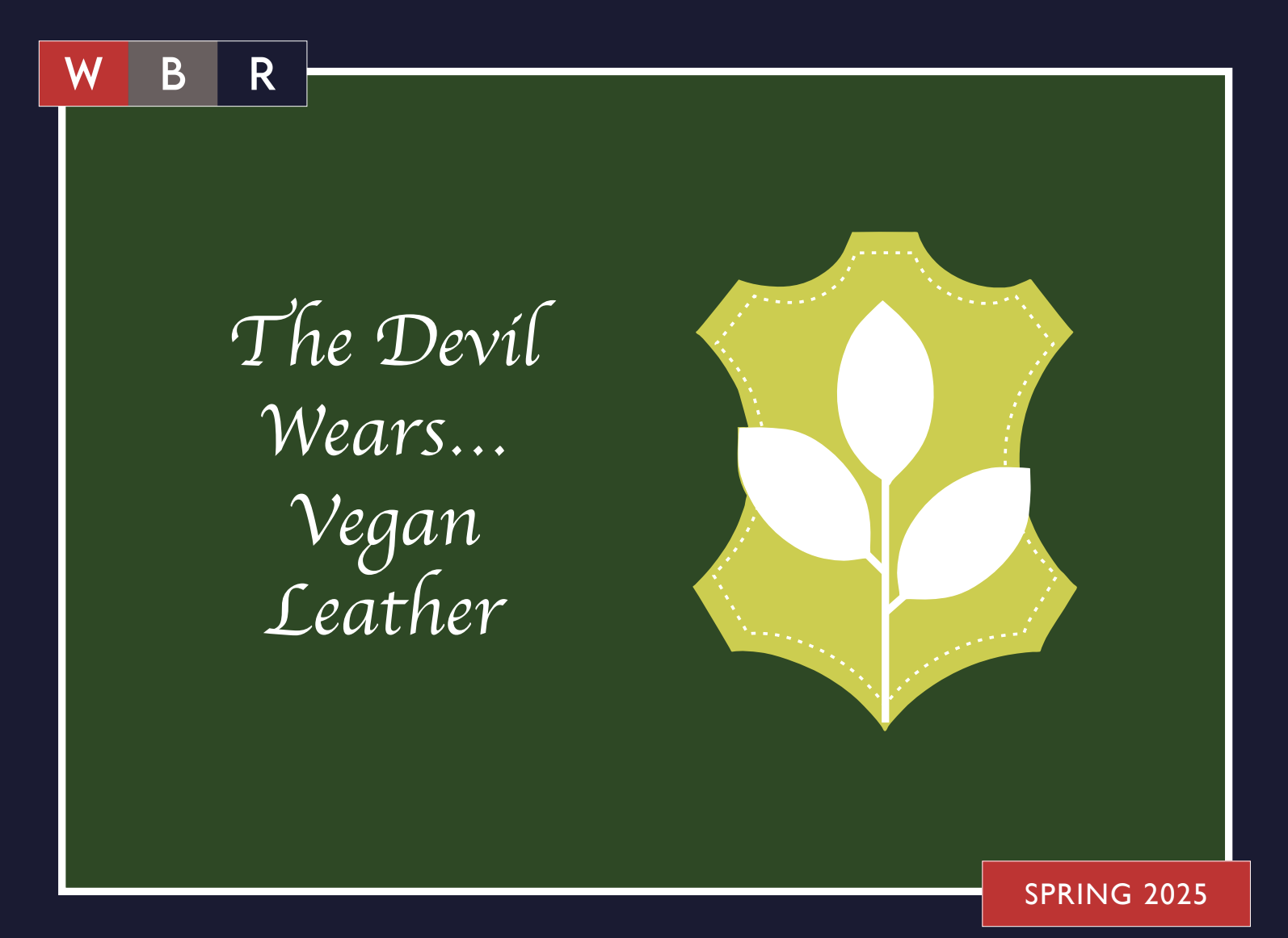 The Devil Wears…Vegan Leather