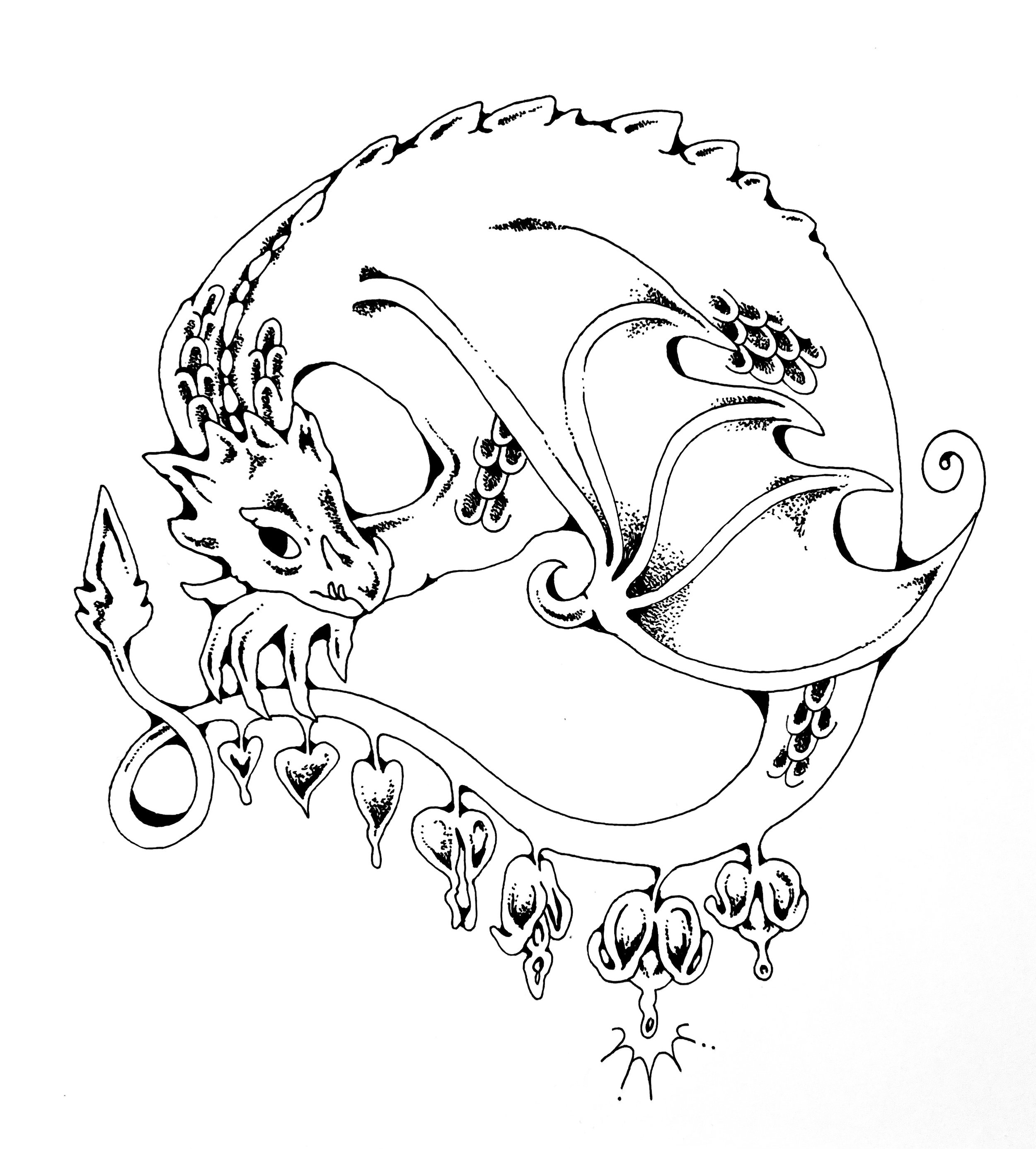 bleeding heart dragon custom.jpg