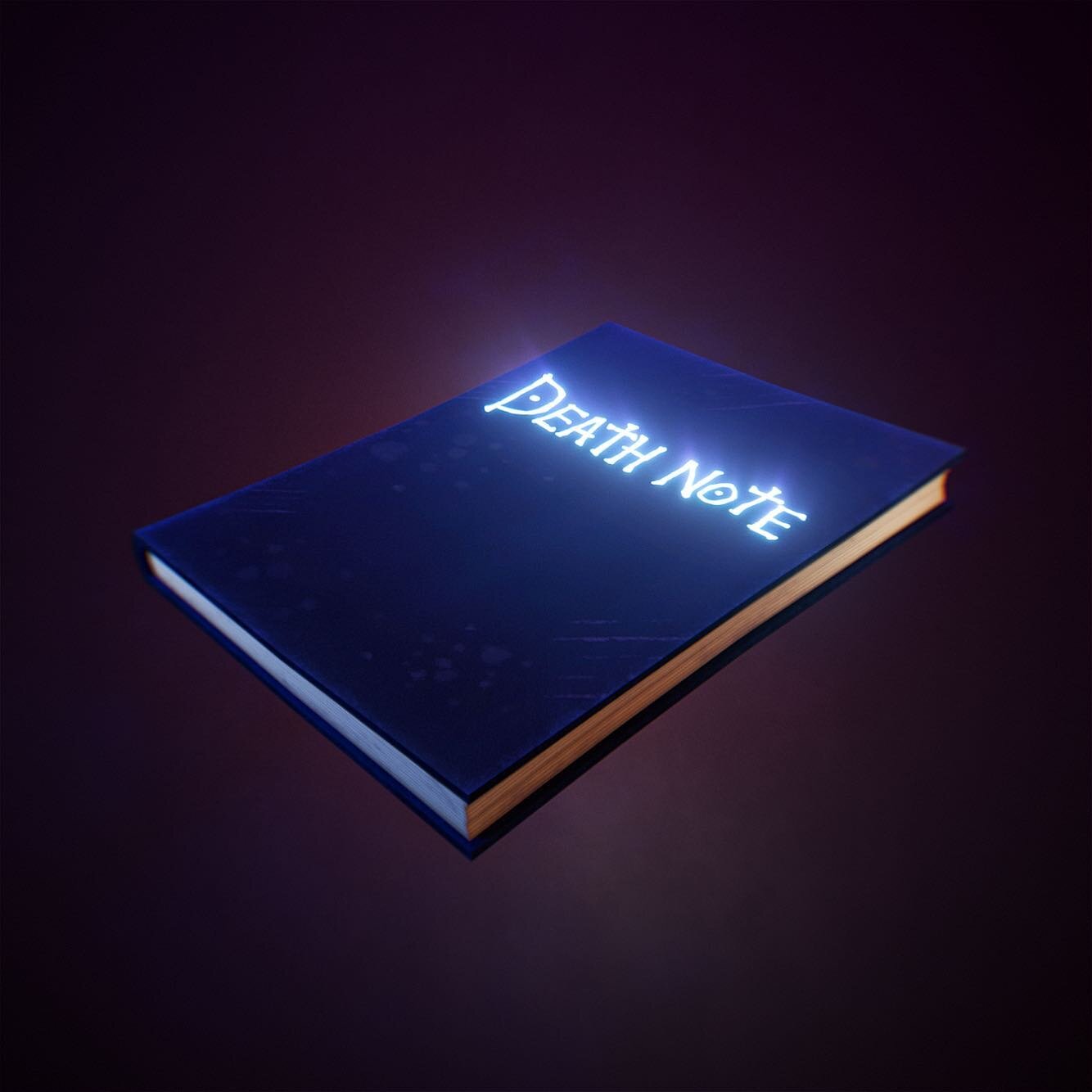 back with some low poly Death Note asset #b3d #blender3d #gamedev SWIPE FOR MORE &gt;&gt;