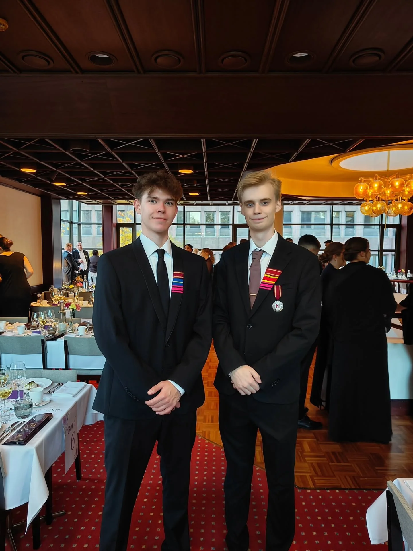 I helgen deltog ordförande Röös och Styssemedlem Ring på @aka_rf årsfest! Grattis på er 18års dag må de komma många fler🎉
---
This weekend chairman Röös and board member Ring participate