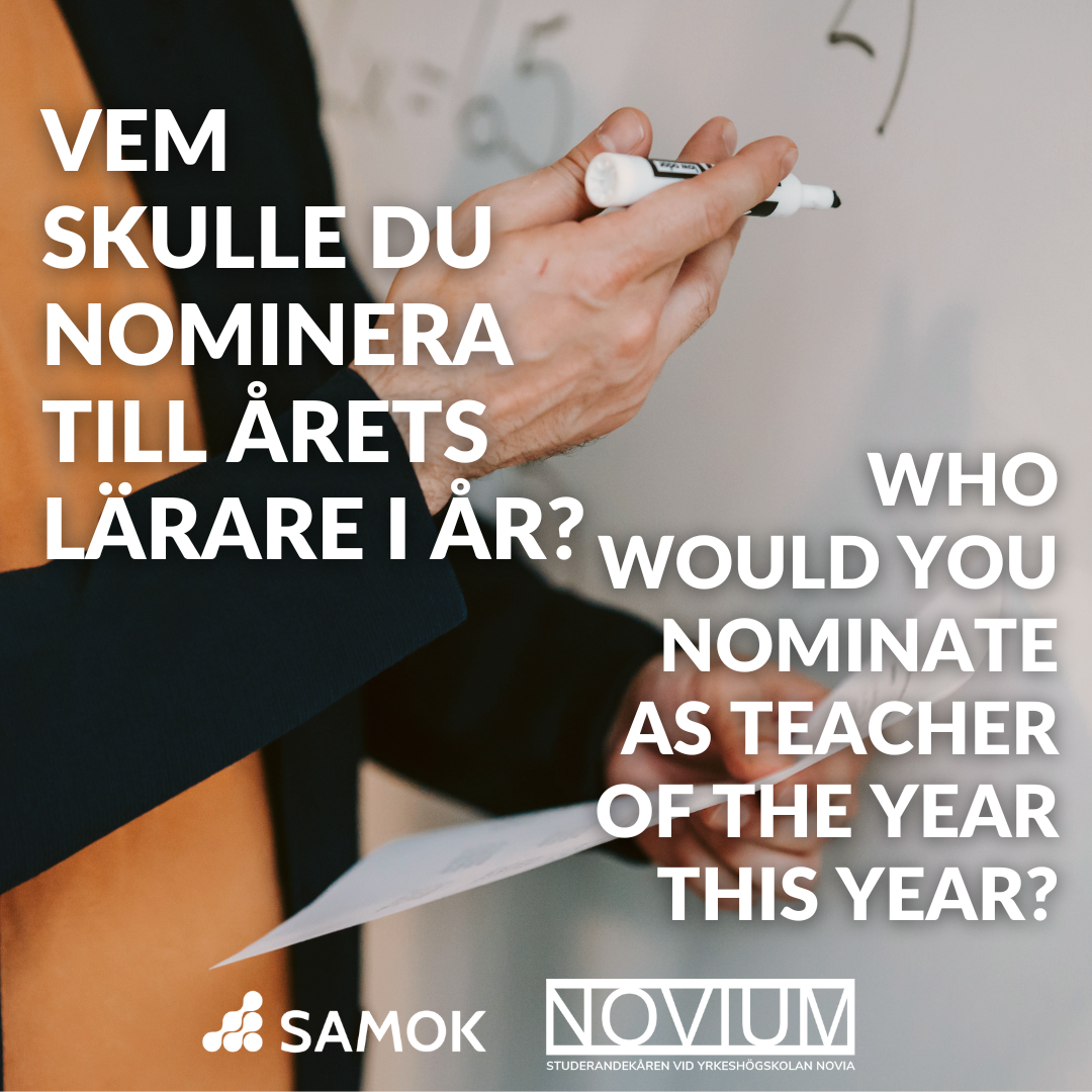 Årets Lärare: Nomineringar
