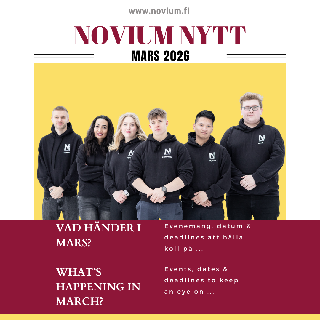 Novium Nytt - Mars 2026