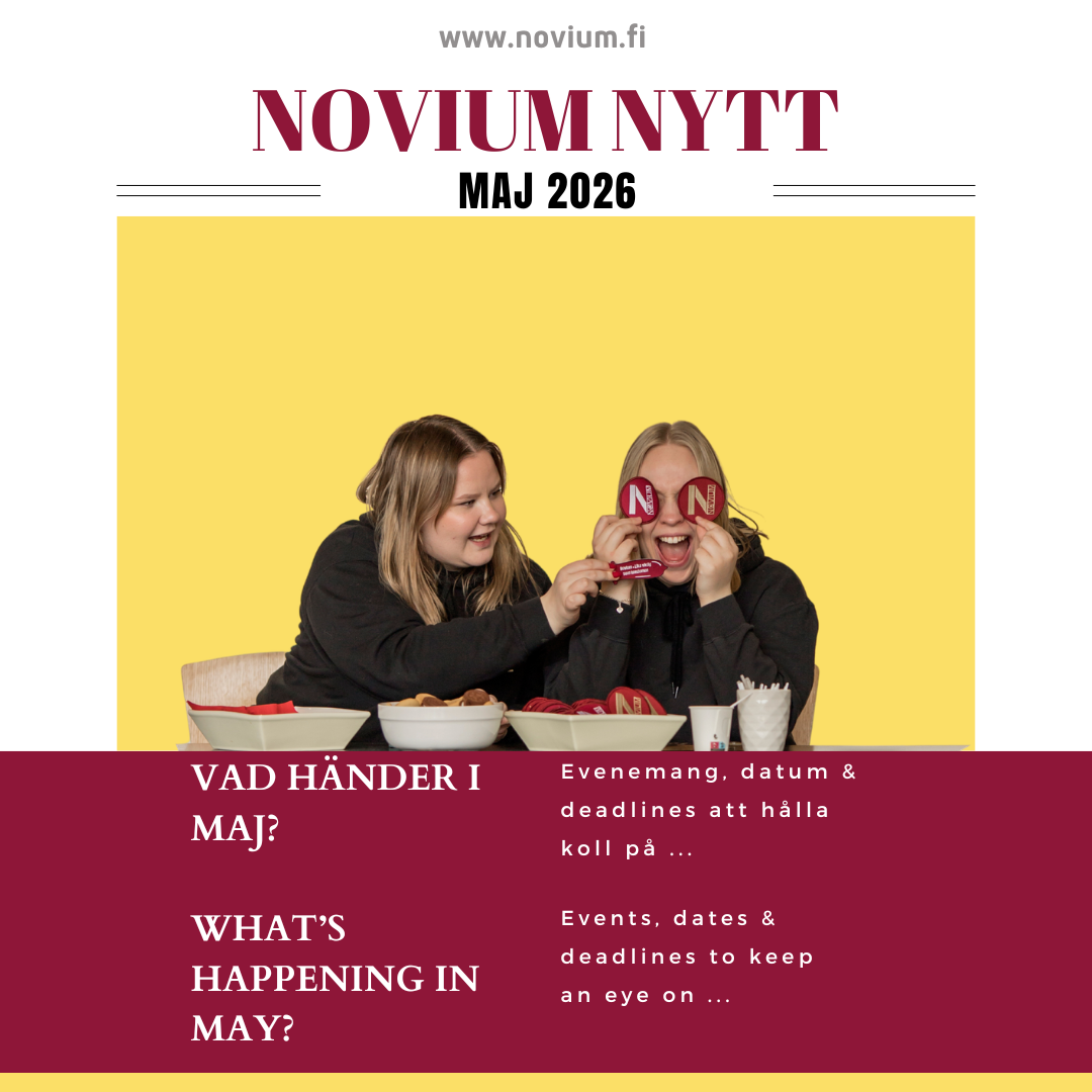 Novium Nytt - Maj 2026