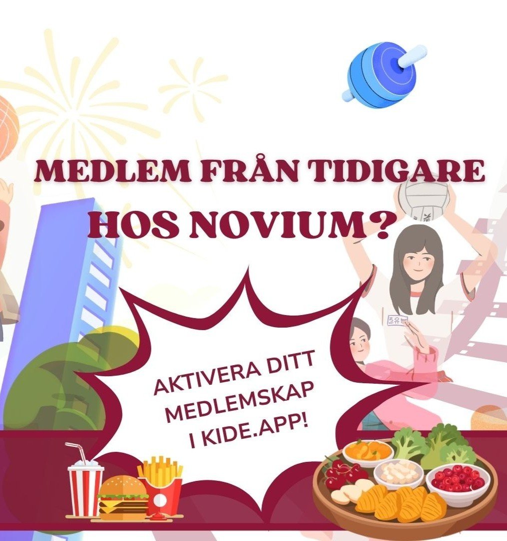 Novium medlemmar - Aktivera ditt konto!