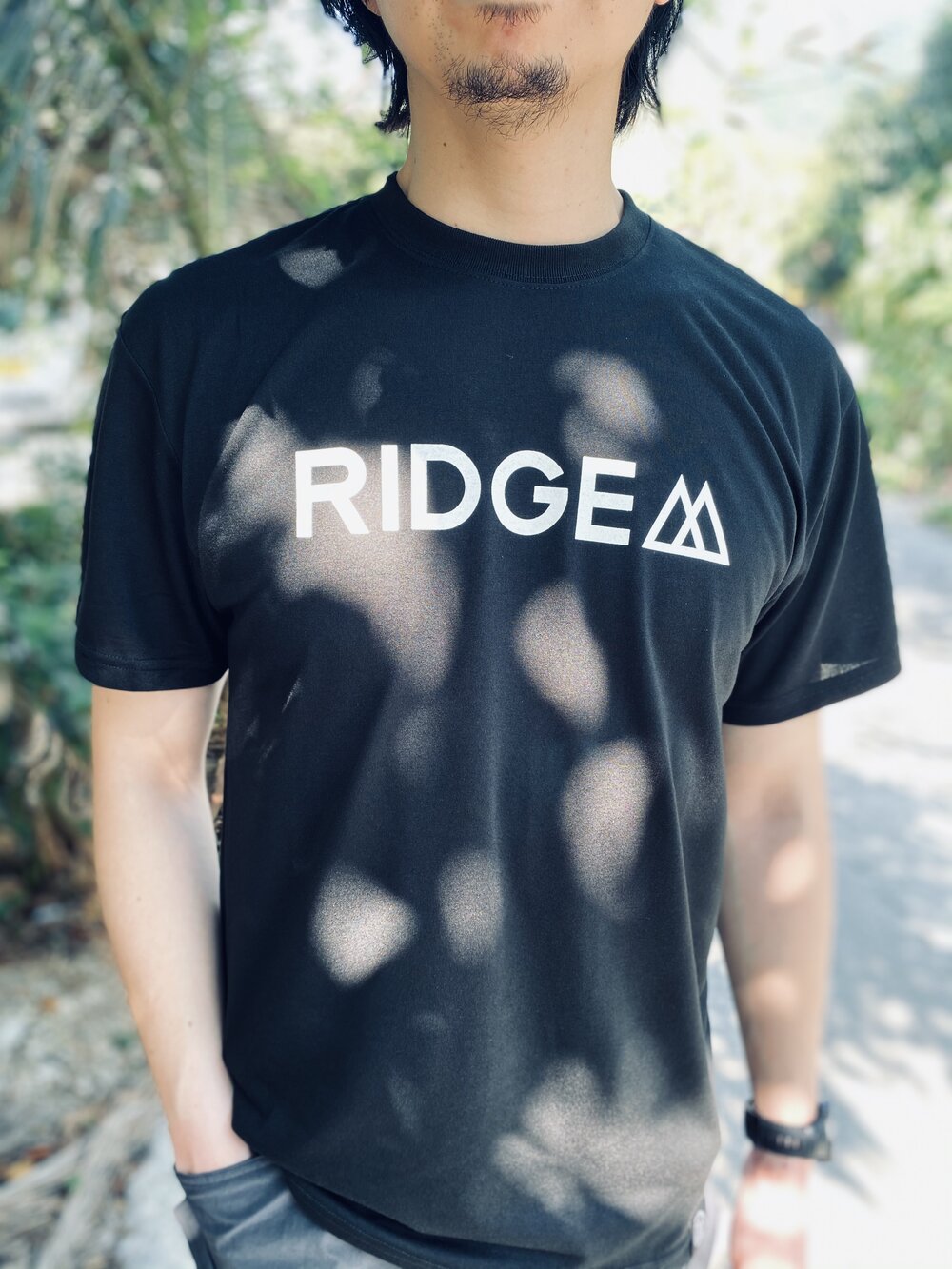 Ridge Mountain Gear Logo Tee “RIDGE” — morimori hyperlite mountain 